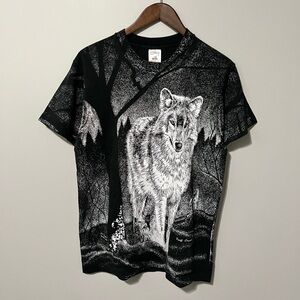 Vintage Wolf AOP Shirt